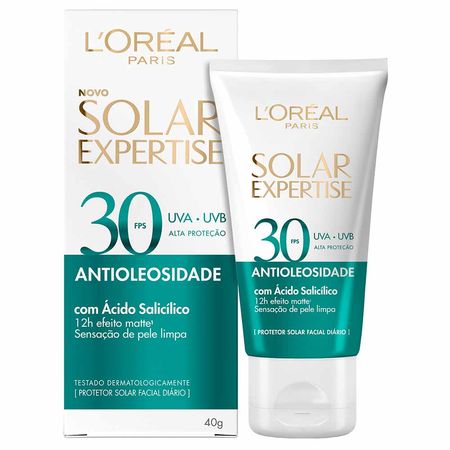 Protetor-Solar-Facial-L'Oréal-Paris-Solar-Expertise-Antioleosidade-FPS30-40g--2